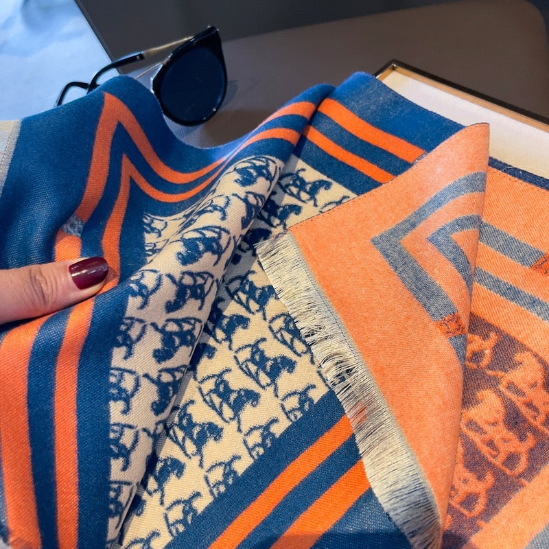 普通时尚款A咖围巾