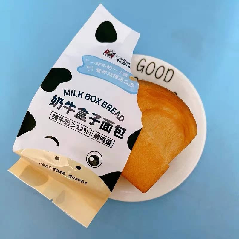 奶牛盒子面包,一箱