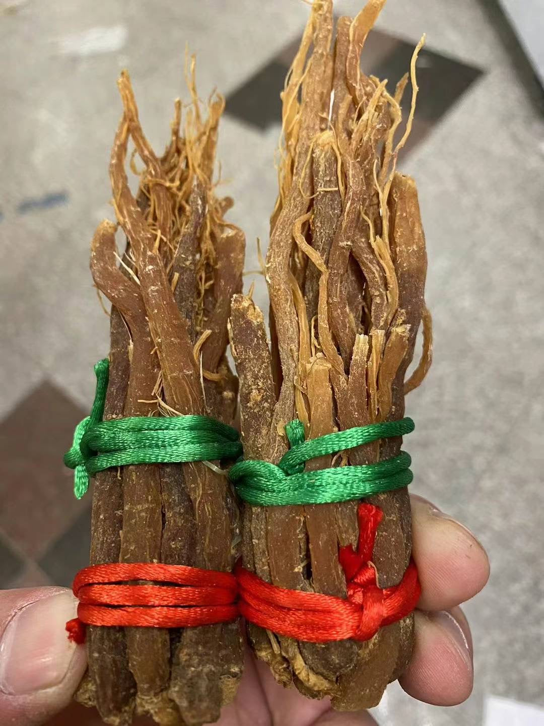 无糖红参须,一磅