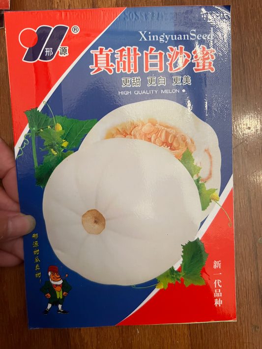 真甜白沙蜜50粒，春夏播种，70天收成