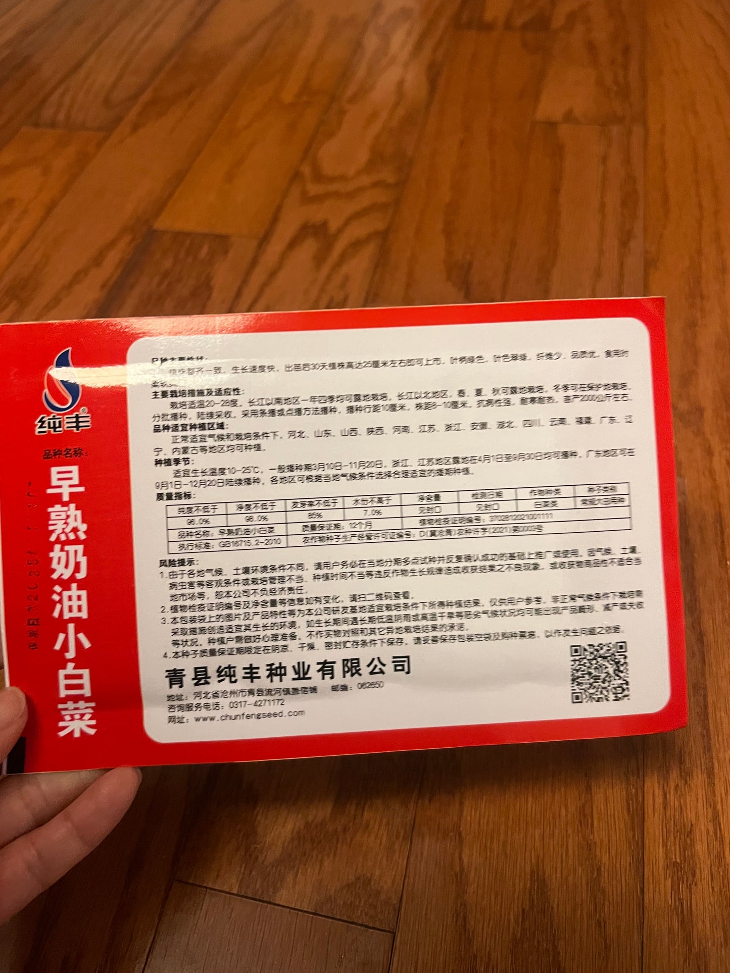 小白菜，白梗快菜，四季可以种