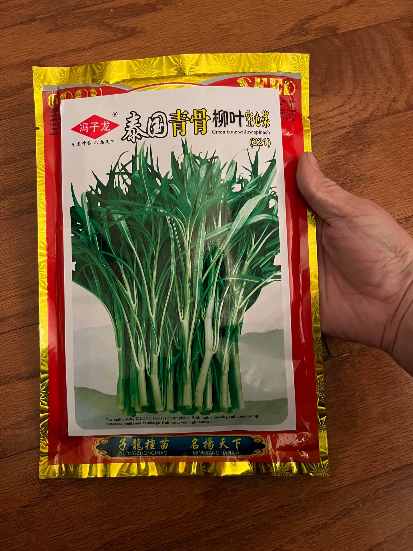 半磅空心菜种子