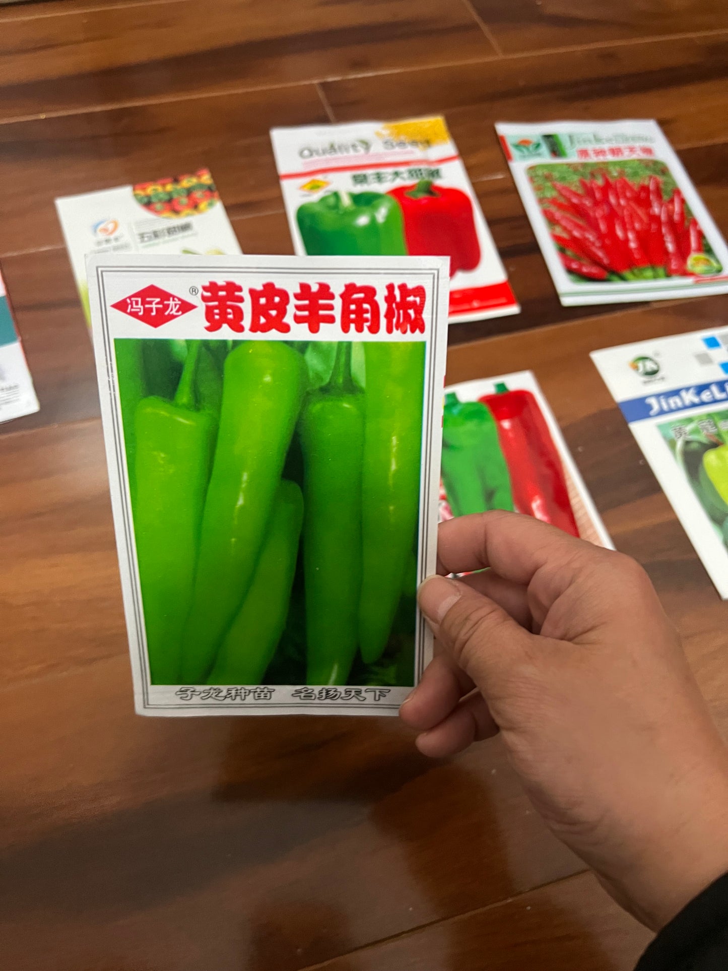 各种：辣椒，甜椒，泡椒
